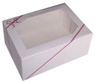 17395 - String Ensemble Cake Boxes with Large Window Visibility
