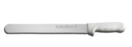 3344 - CHEF KNIFE 12" SERRATED - PLASTIC HANDLE