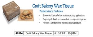 40584 - KRAFT BAKERY WAX TISSUE